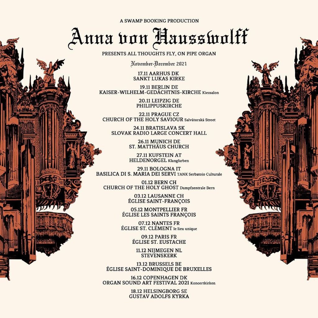 Anna von Hausswolff 2027 concert poster